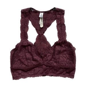 Free People Galloon Lace Racerback Bralette